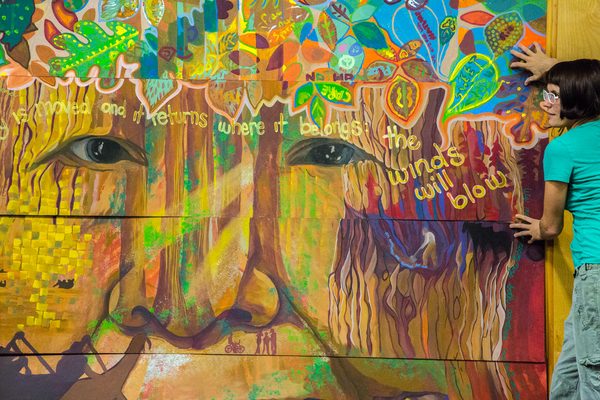 Granddaughters Murals, Stanley Park, Vancouver, British Columbia, 2013