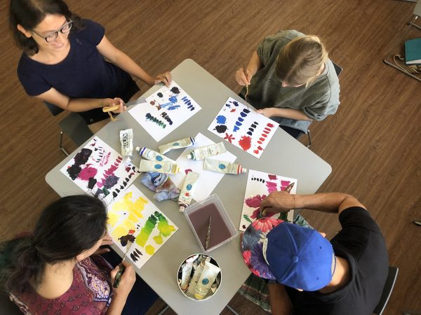 Skills building. Training facilitators, Brescia Centennial Portraiture